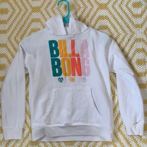 White Billabong hoodie